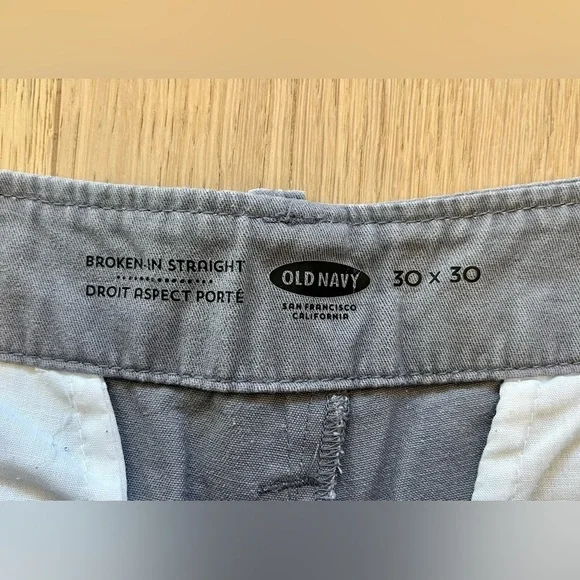 Broken-In Straight Pants from Old  Navy - Picture 3 of 4